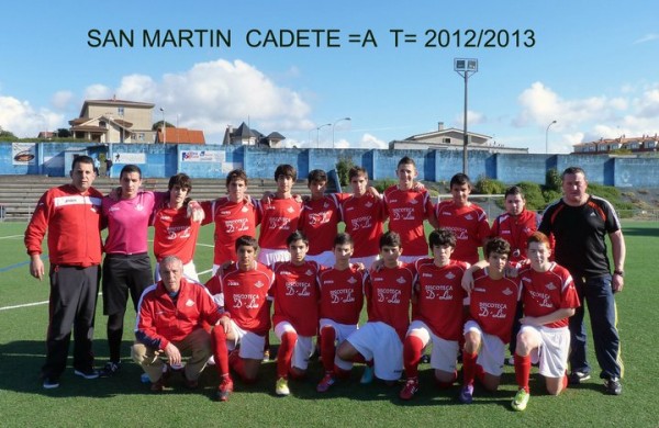 Foto san martin cadete 2012-2013