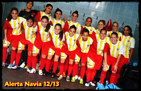 Foto Plantilla Alerta Navia 12/13