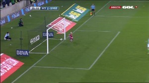 Foto El penalti entra