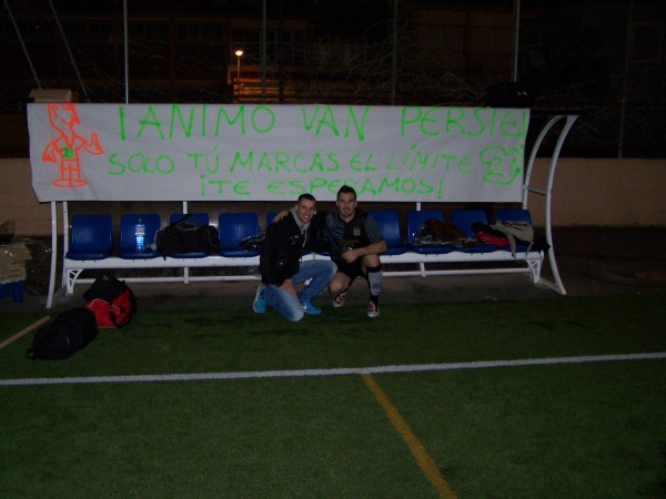 Foto Partido Homenaje a Van Persie. ARRIBA JESUS!!