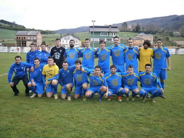 Foto CD San Ciprián antes del partido.