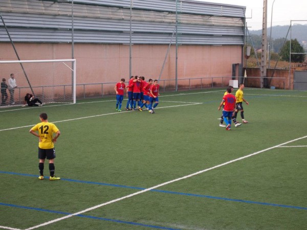 Foto tercer gol Umia -Campañ&sup